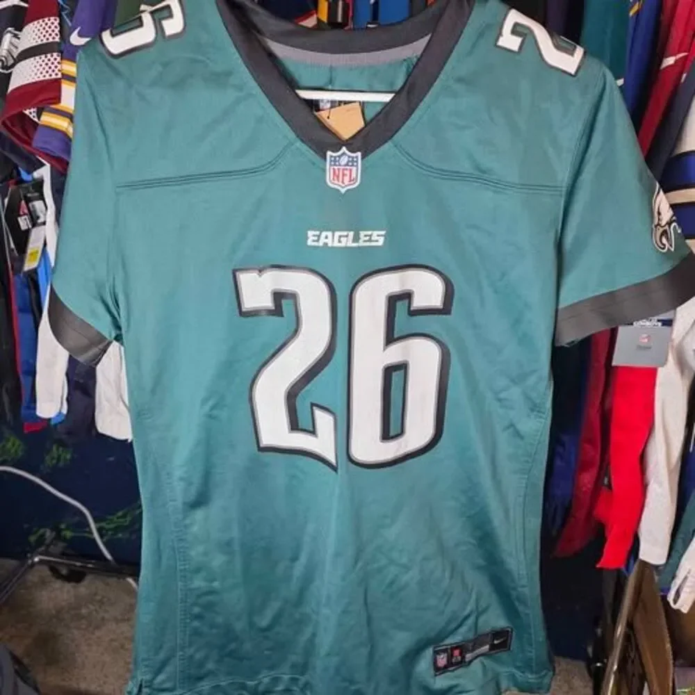 Saquon Barkley Philadelphia Eagles Womens Large Nike Football Jersey